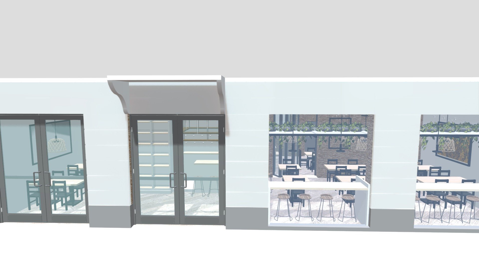 ร้านพี่ดิว True Scale - 3D model by Paworn.M [7518a37] - Sketchfab