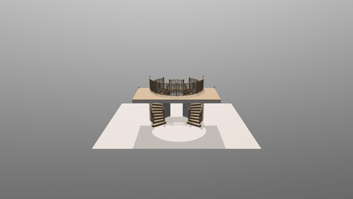 Macform- Cleland-I448- Main Stair 3D Model