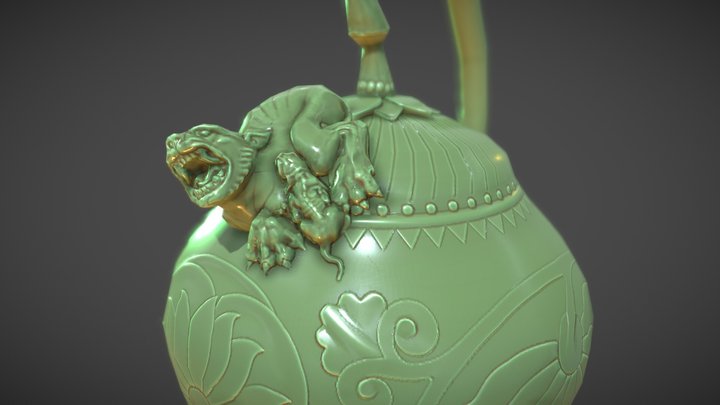 Yaozhou_Teapot 3D Model