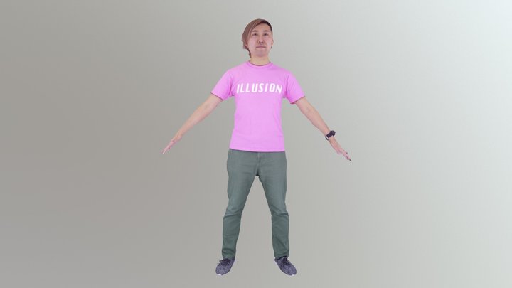 ikkou ver ILLUSION Pink 20180219 3D Model