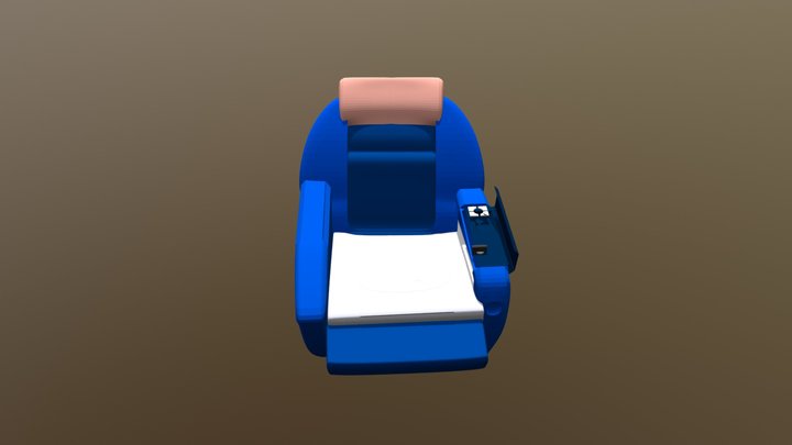 Seat Recliner 3D Model