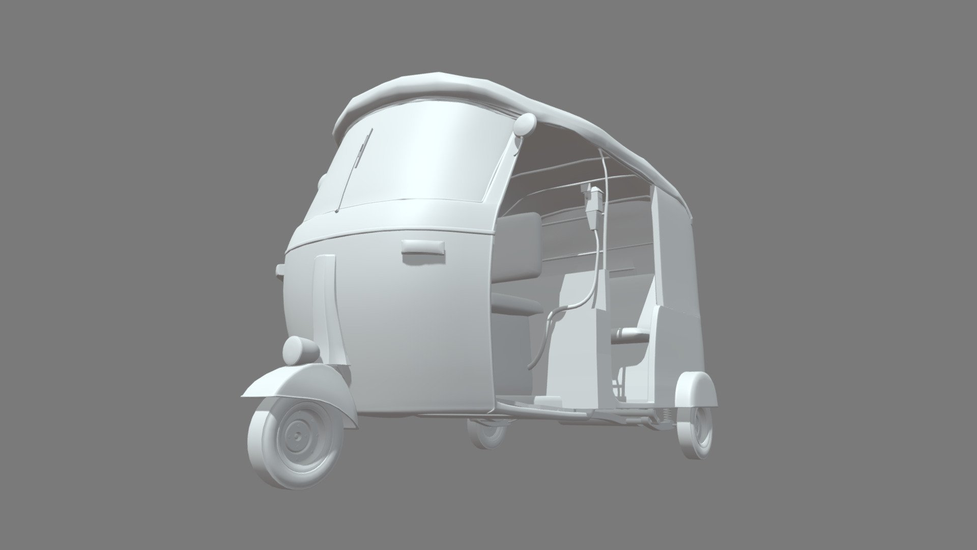 Auto Rickshaw Download Free 3D model by Sai (Sai540) [751ab95