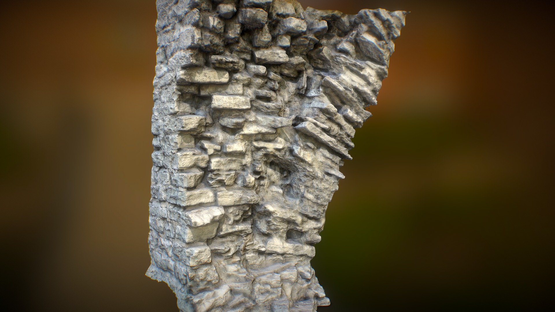 Old Wall 3 - Photogrammetry