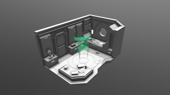 Pilot Quarters 3D Model