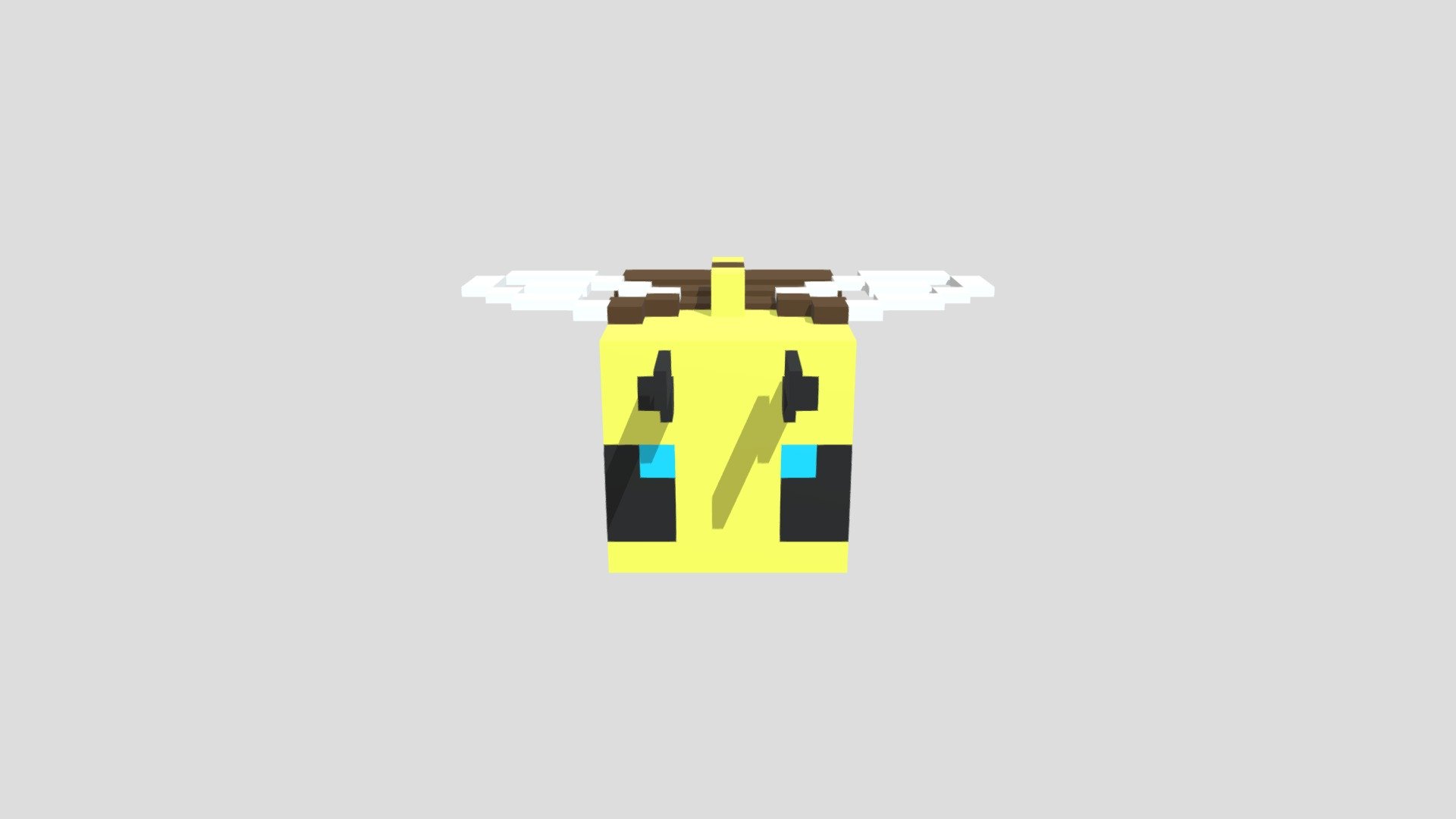 Minecraft Bee - Download Free 3D model by Aronedge [751f43a] - Sketchfab