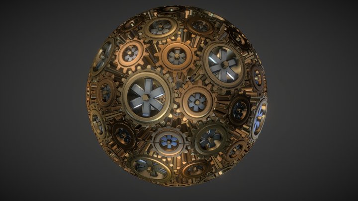 Polyhedral Gears 3D Model