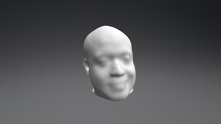 M - Head hollow 3D Model