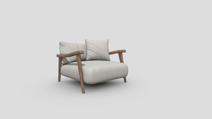 Armchair 3D Model