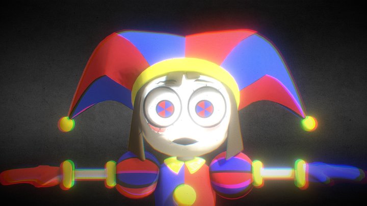 Pomni Remake 2 3D Model