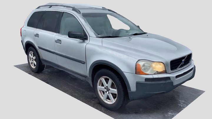 Photoscanned Volvo XC90 3D Model