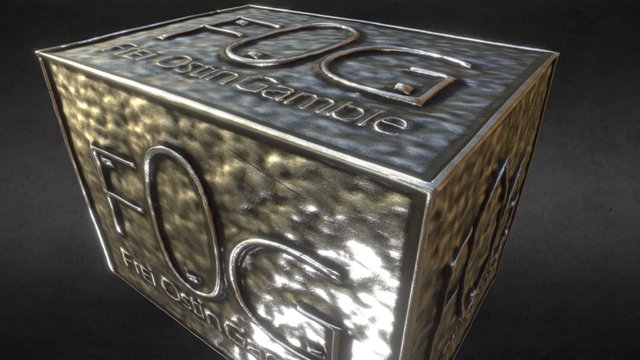 F.O.G Qube Metal 3D Model