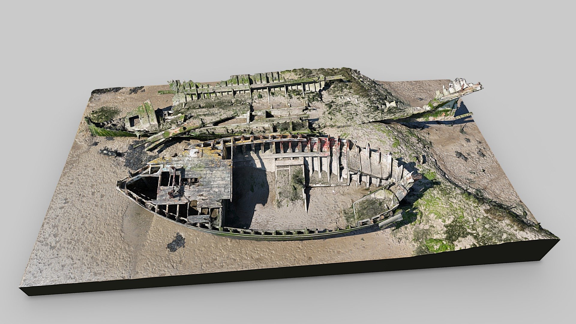 Barling Wrecks — Sketchfab embed 3D viewer