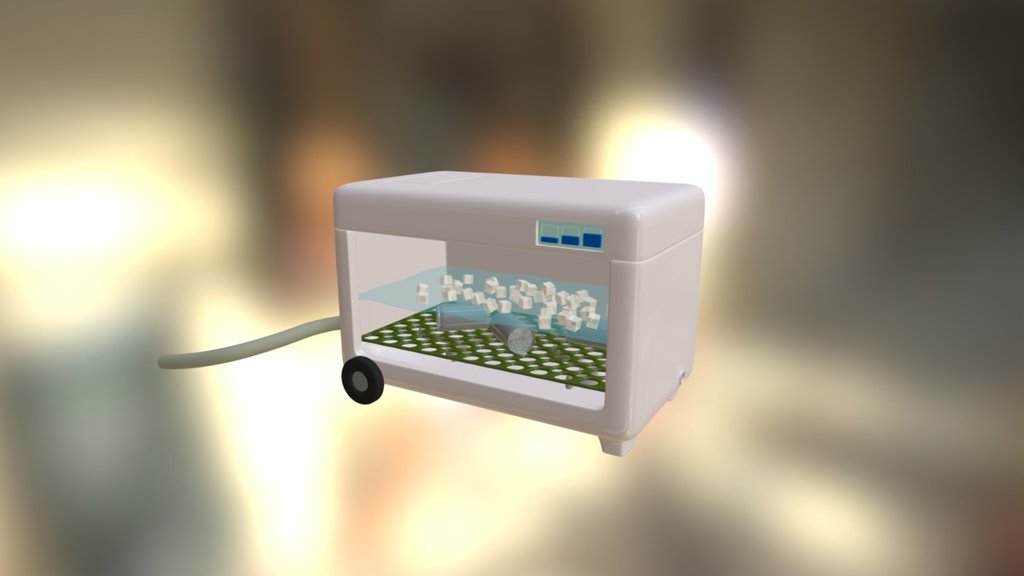 5-min beer chilling cooler 3d