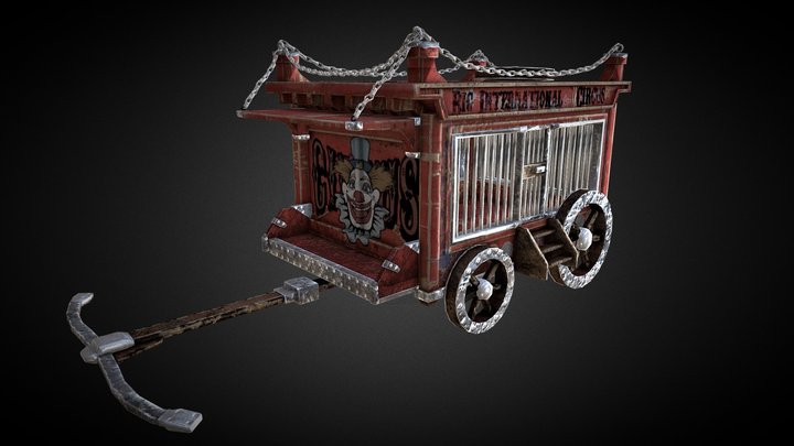 Circus Cage 3D Model