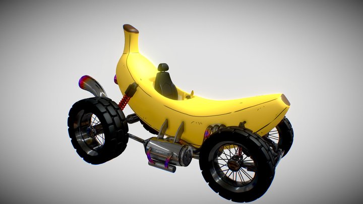 Banana_Car 3D Model