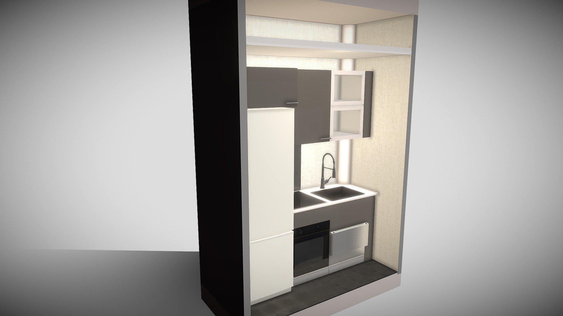 Kitchen module - Buy Royalty Free 3D model by Abdelaziz FARHI (@farhi ...