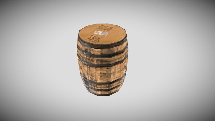 psx Barrel – Kostenloses 3D-Modell STL