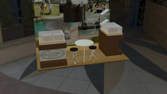 GVE Booth 3D Model