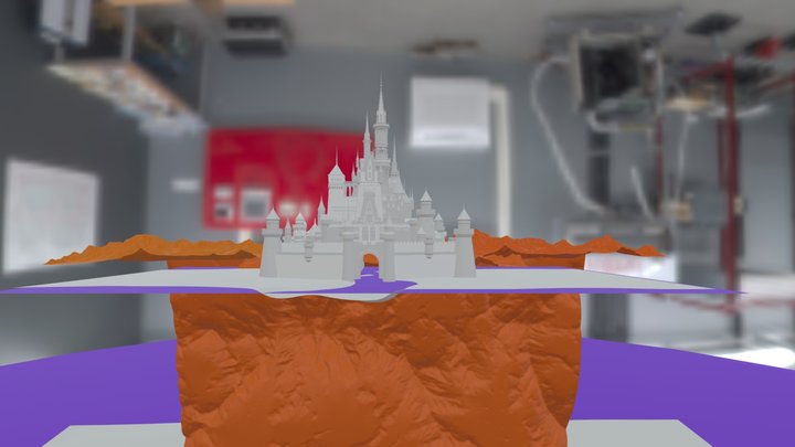 Walt Disney 100 Years Remake my version 3D Model