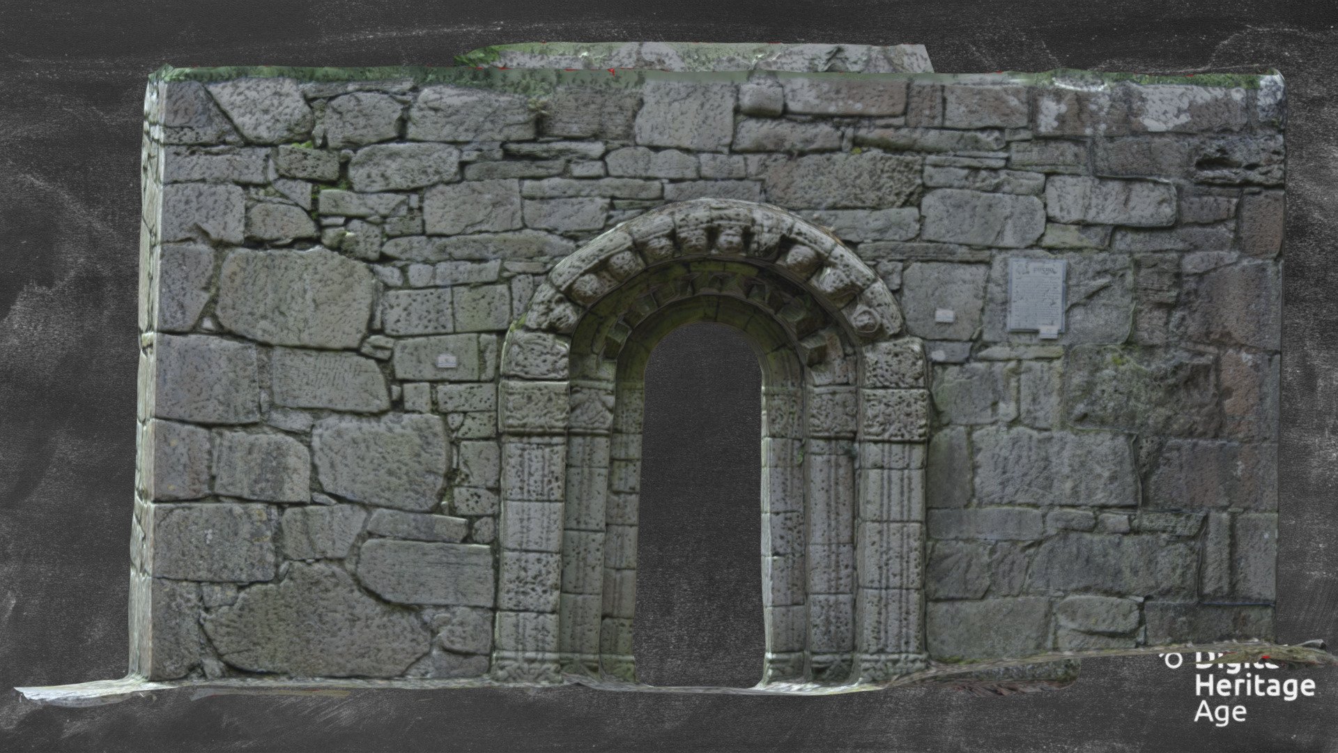 Romanesque Doorway - Inchagoilll - GA040-013004