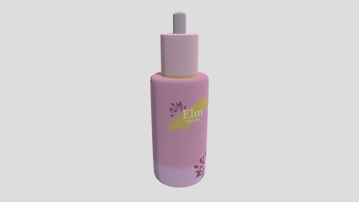 Dropper Bottle 3D Model