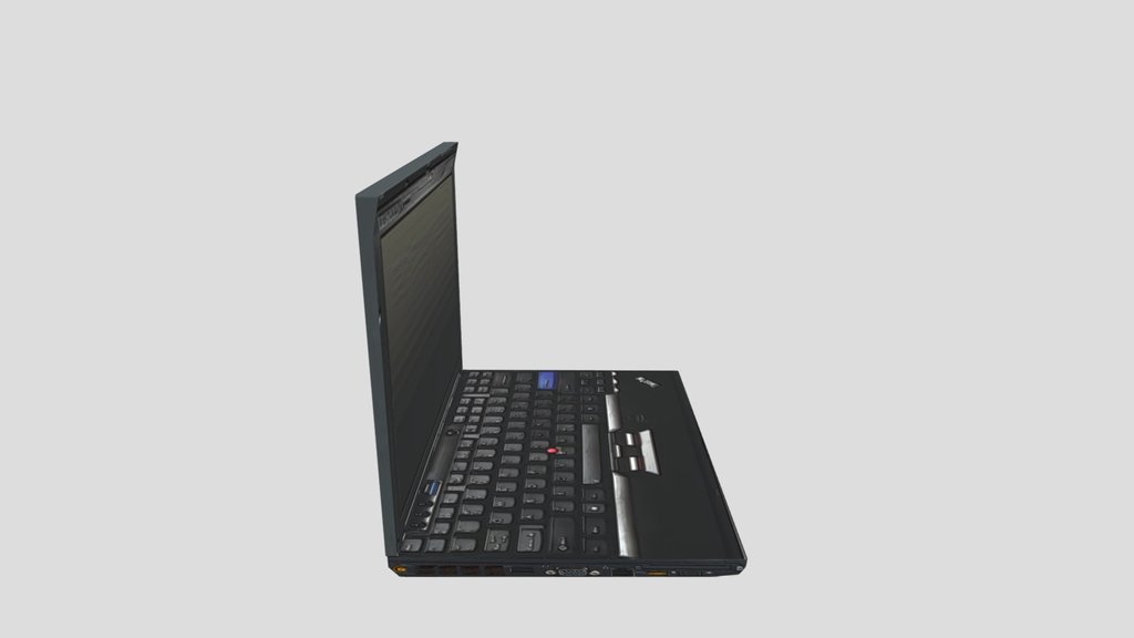 Lenovo Thinkpad X200 Low poly