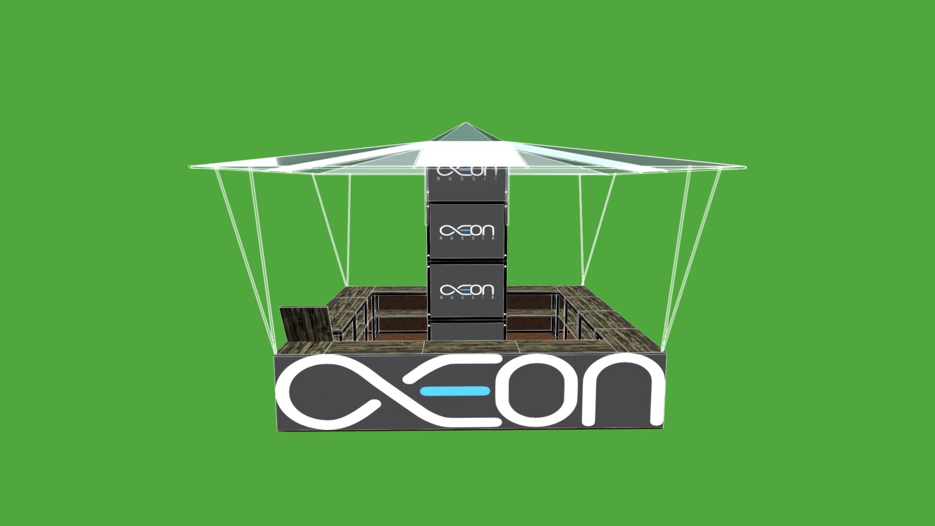 JC fest AEON stend - 3D model by G (@gvanin) [75260b3] - Sketchfab