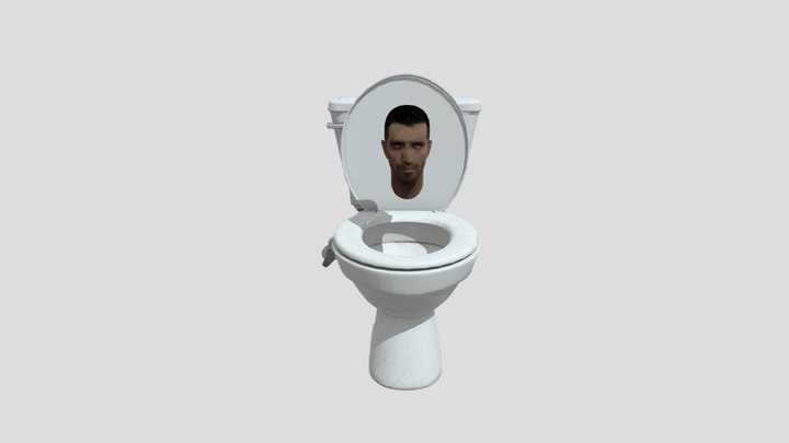 Skbidi Toilet 3D Model