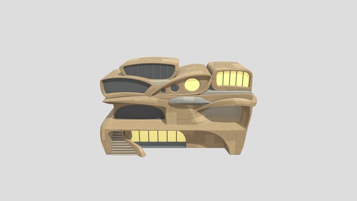 the home منزل 3D Model