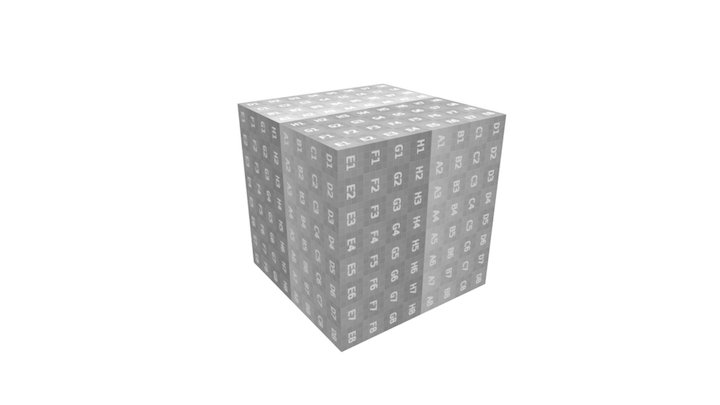 Basic Cube 3D Model
