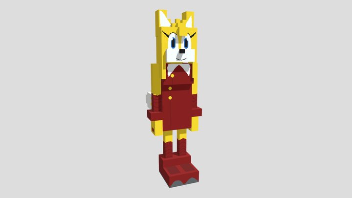 Zooey the Fox (my version) – Free 3D Model STL