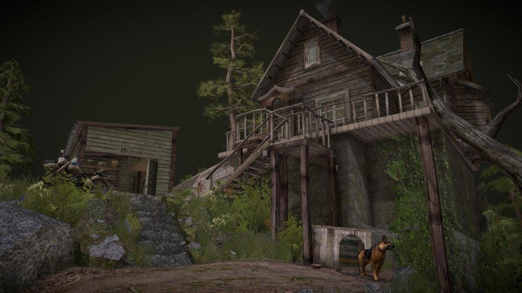 DAE Diorama - Forest Loner
