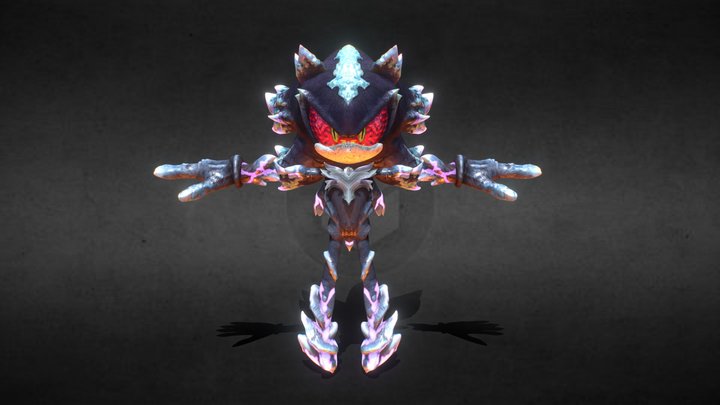 Sonic The Hedgehog 2006: Mephiles Remake 3D Model