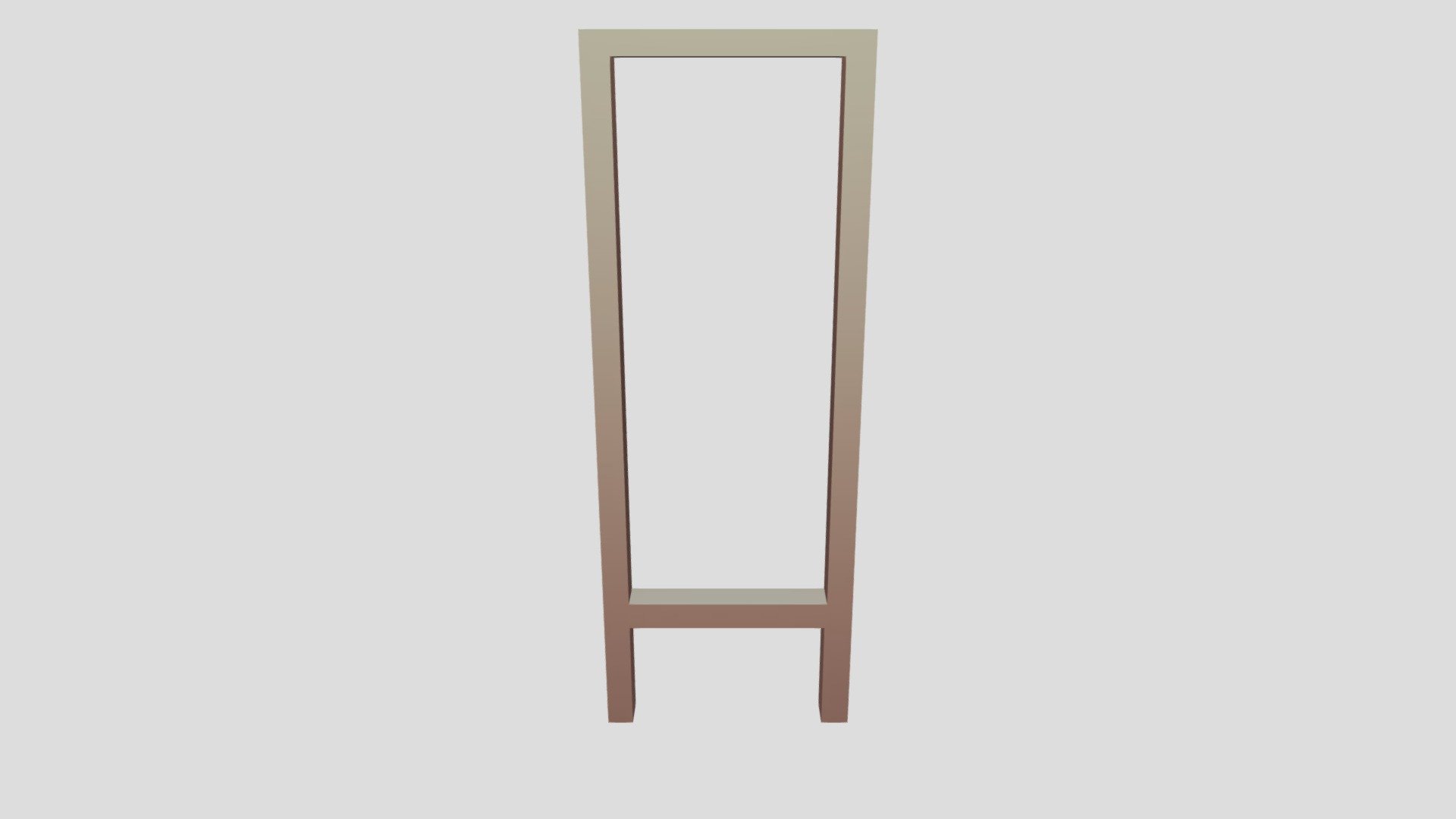 Metal Pipe Holder Frame