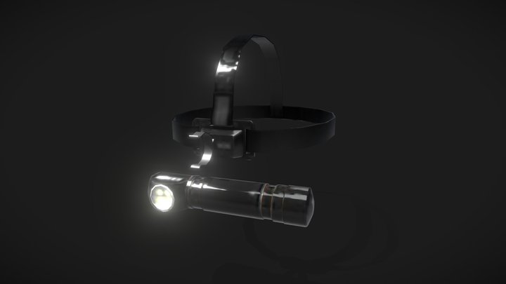Headlamp 3D Model