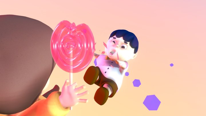 lollipop crush 3D Model