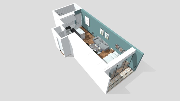 Departamento 3 3D Model