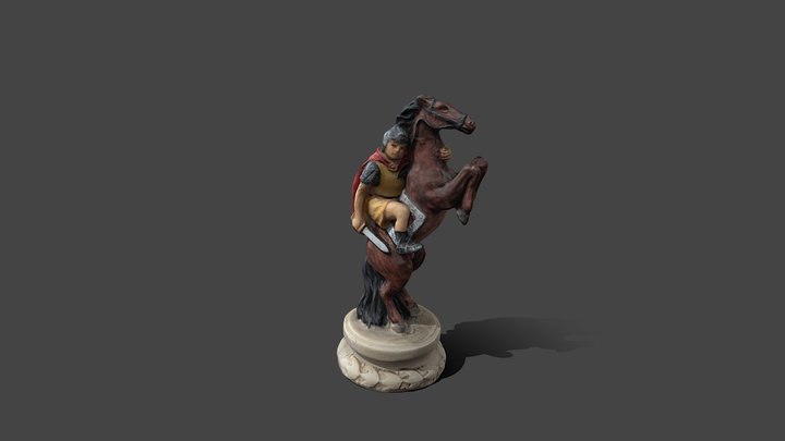 Roman Horse 3D Model