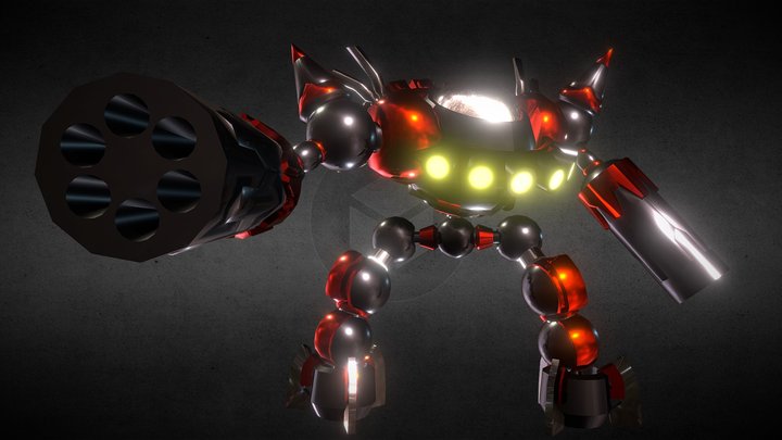 Egg Dragoon MK1 Sonic Unleashed intro 3D Model