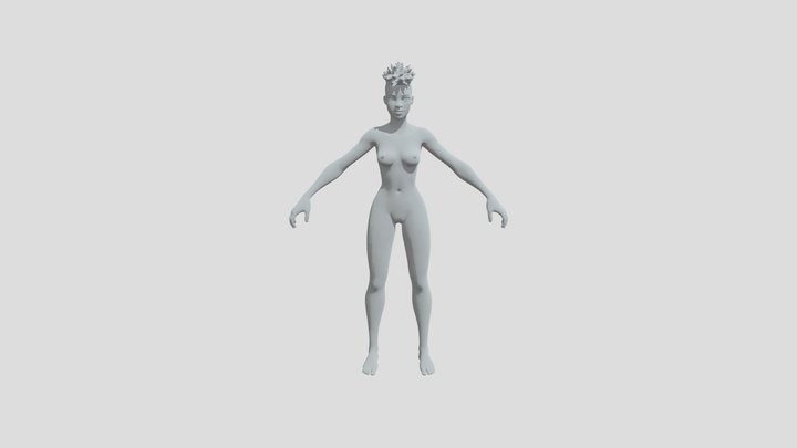 Imani fortnite nsfw model 3D Model