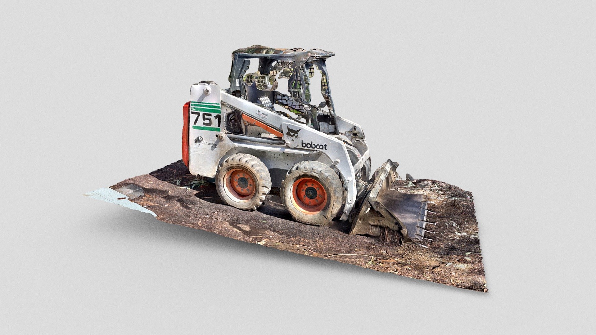 Day 61: Bobcat Skid-Steer Loader - 1scanaday