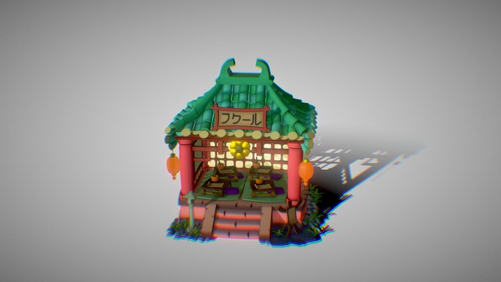 School Spirit 3D Model