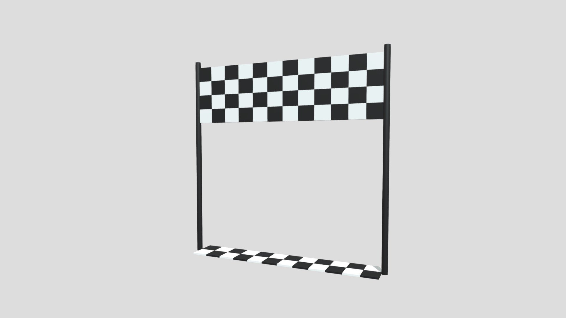 Finish Line - Buy Royalty Free 3D model by Ed+ (@EDplus) [752de0b ...