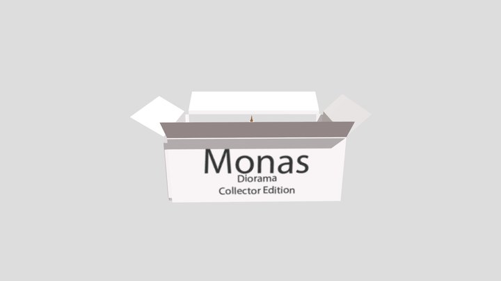Diorama Monas Alt. (Rejected) 3D Model