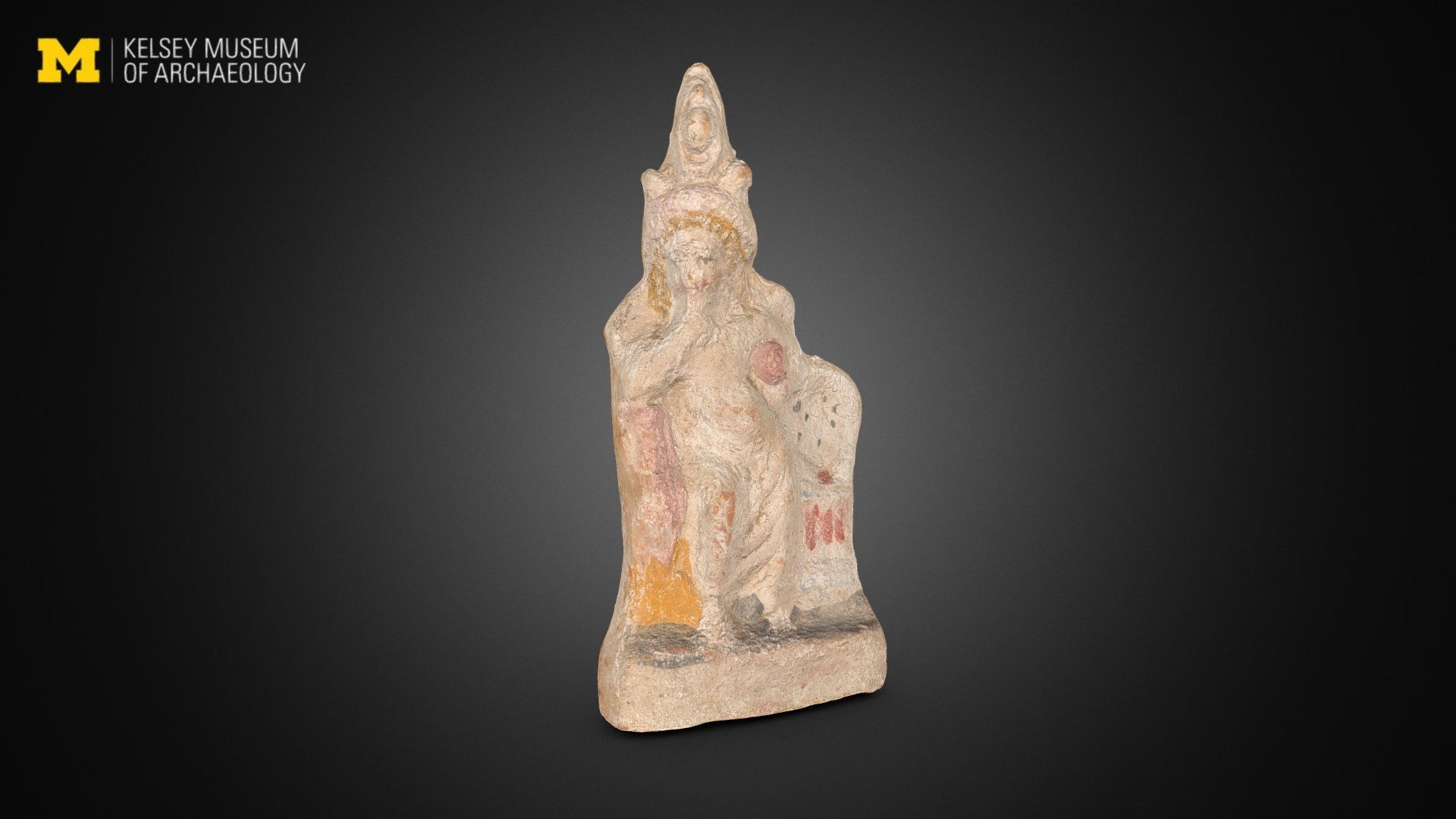 Harpocrates figurine (multispectral) — Sketchfab embed 3D viewer