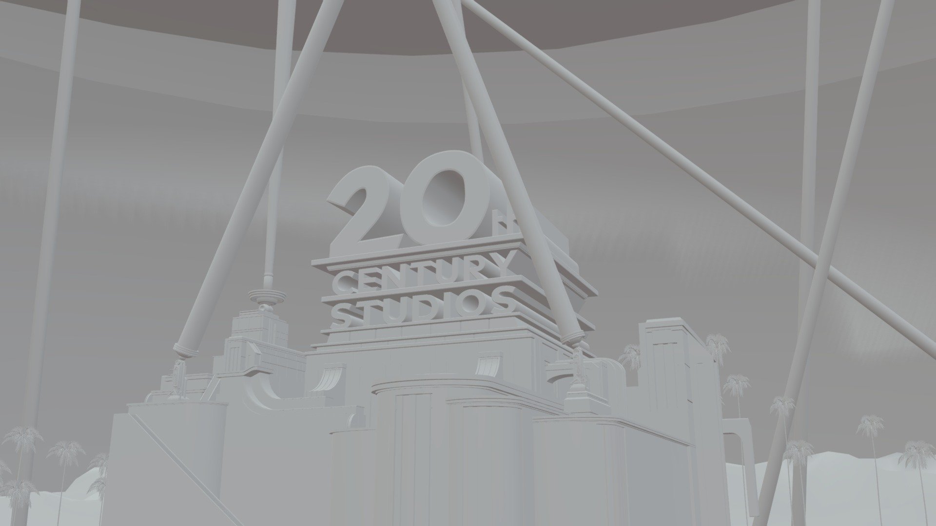 20th Century Studios logo (February 14, 2020-) r - 3D model by ...