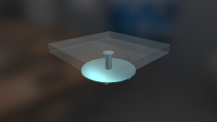 Desk 3D Model