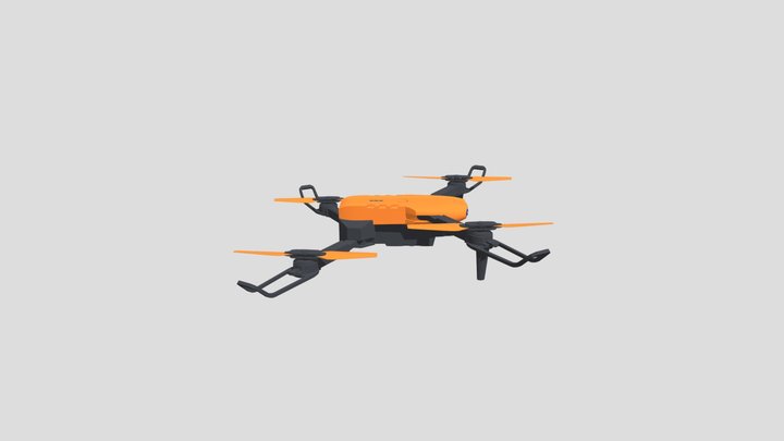 Kursach Draft Drone 3D Model