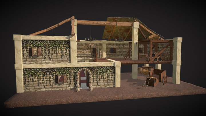 IDP_Taverna_Medievale 3D Model