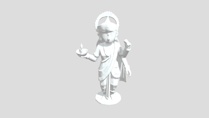 Lakshmi, petrified – Kostenloses 3D-Modell STL